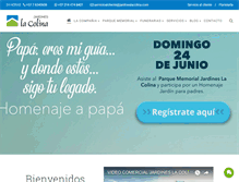 Tablet Screenshot of jardineslacolina.com